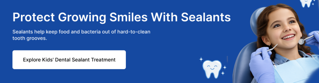 Kids Dental Sealants Tratment